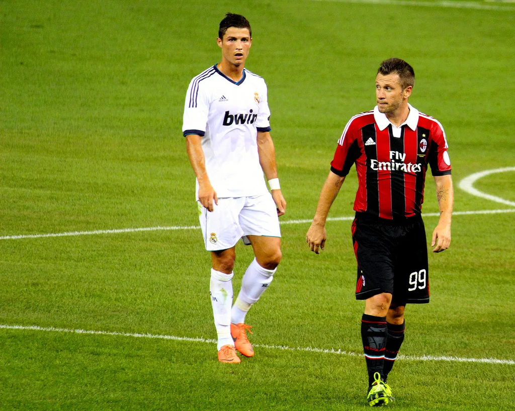 Кассано вже грав проти Роналду