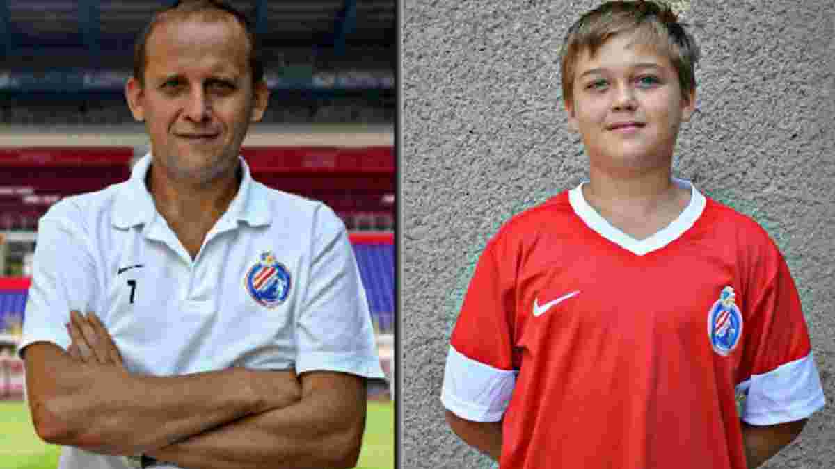 Президент ФК Реал Фарма став найбільш віковим футболістом в історії українського футболу – він грає зі своїм сином