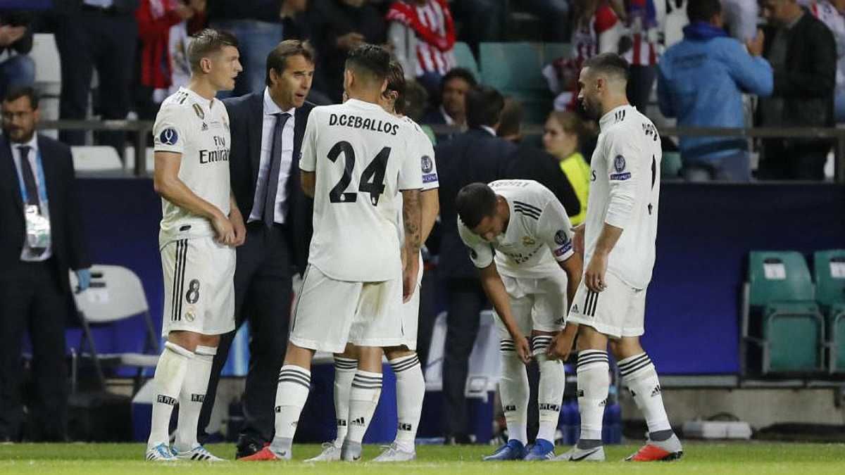 Реал Лопетеги опозорился в Суперкубке УЕФА / фото: Mundo Deportivo