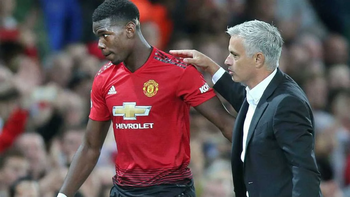 Жозе Моуринью и Поль Погба / фото: The Sun