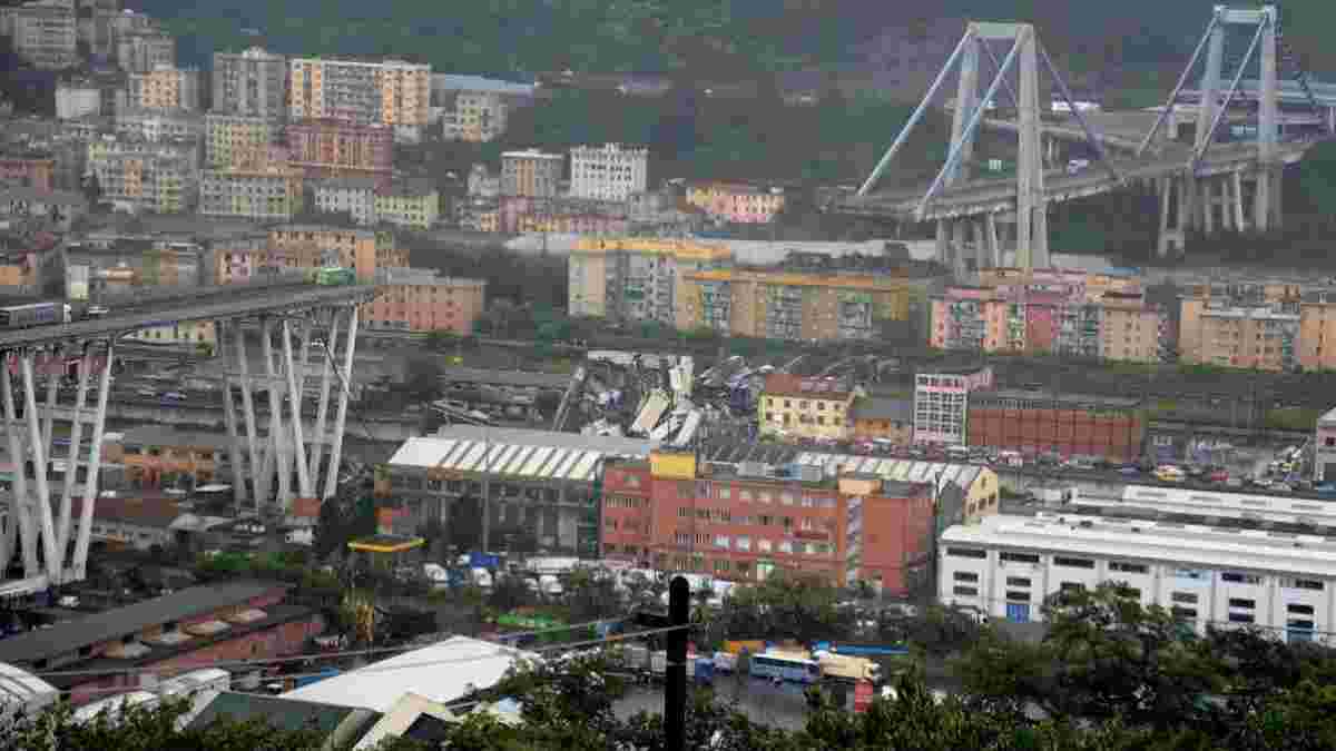 Старт чемпіонату Італії може бути перенесений через обвал моста в Генуї