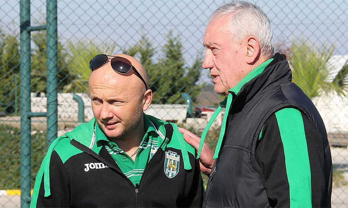 Олег Смалійчук та Петро Димінський / Фото ФК Карпати