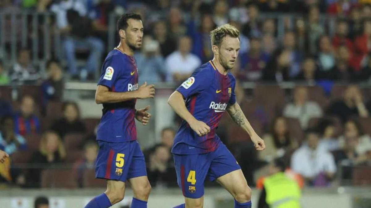 Серхіо Бускетс та Іван Ракітіч / Фото marca