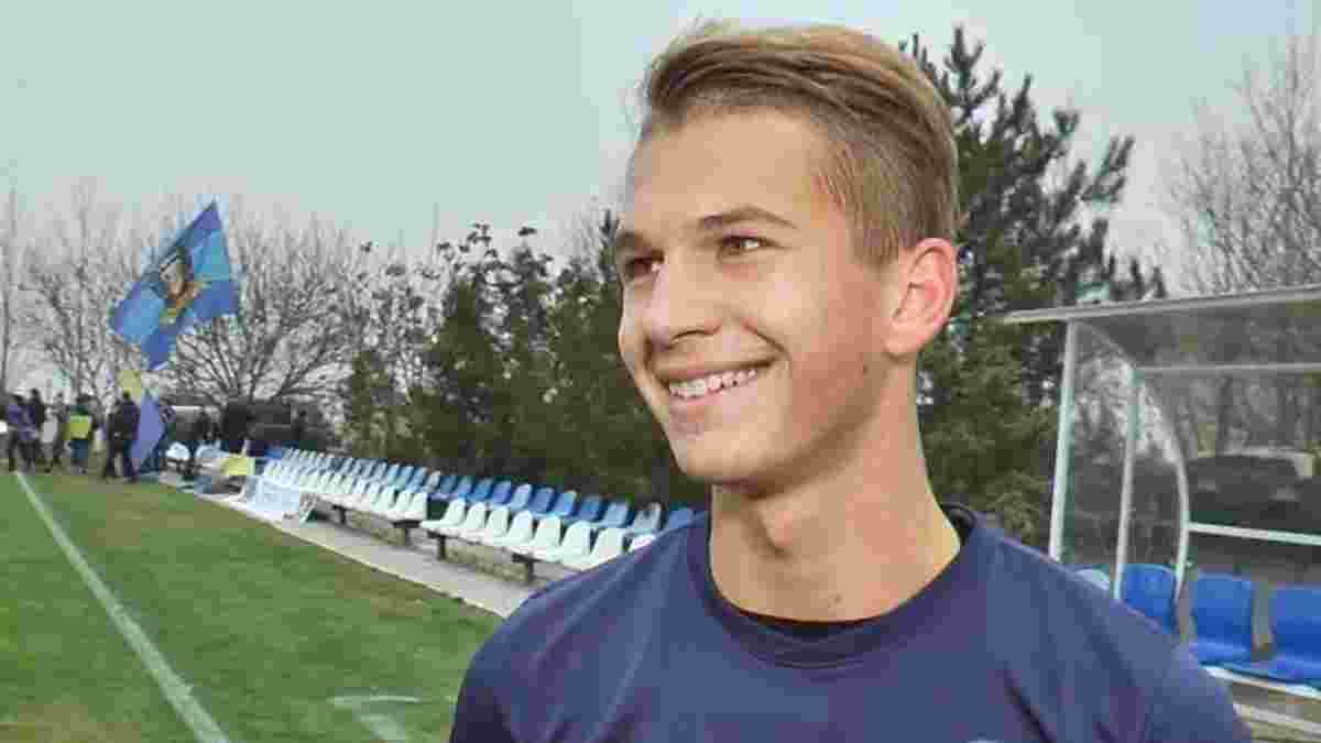 Супряга став найкращим юним українським футболістом U-19 у липні