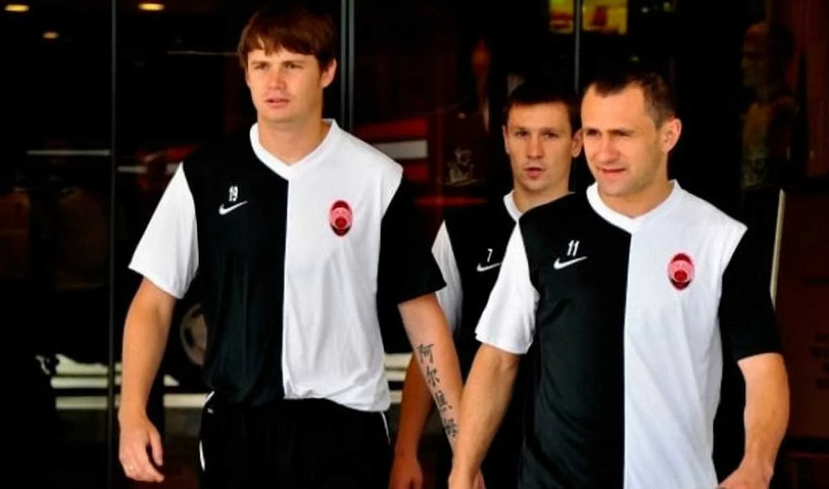 Євген Лозінський (ліворуч) / Football.ua