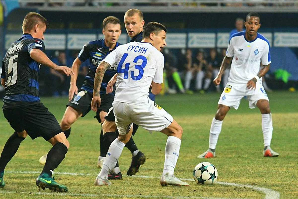 Черноморец – Динамо – 1:1 – видео голов и обзор матча