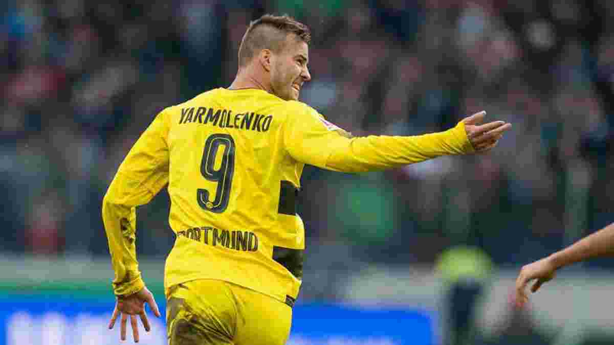 Гол Ярмоленка у ворота Аугсбурга увійшов в десятку найкращих голів сезону Борусії 