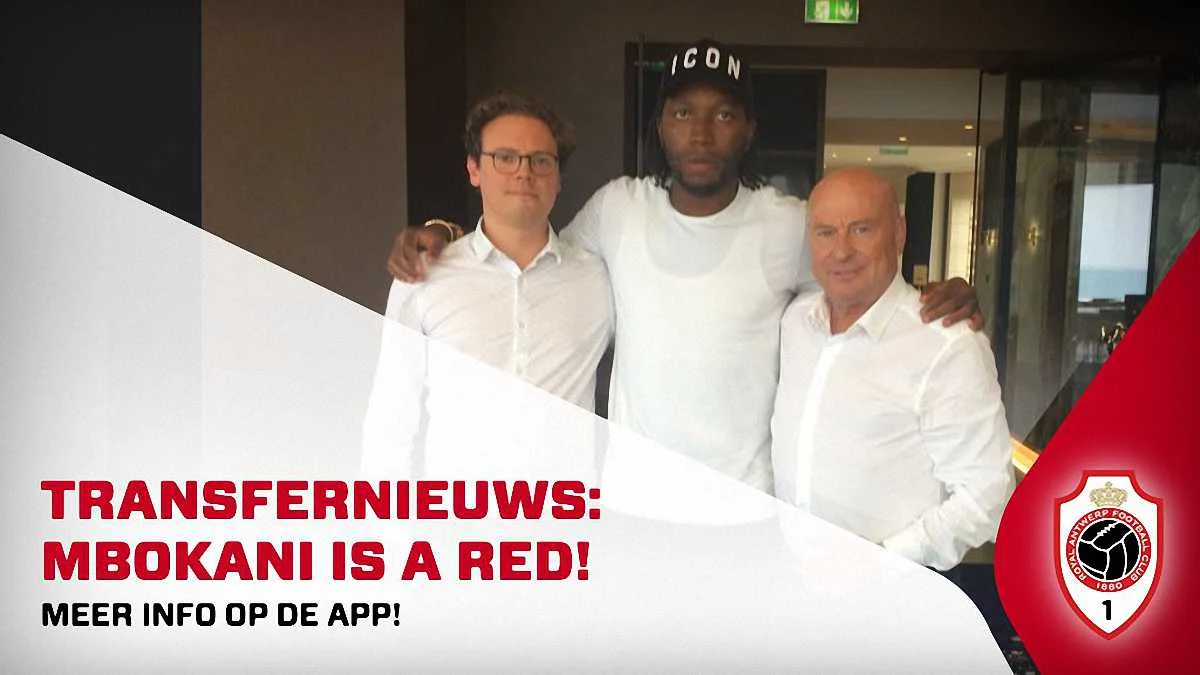 Мбокані офіційно перейшов у Антверпен
