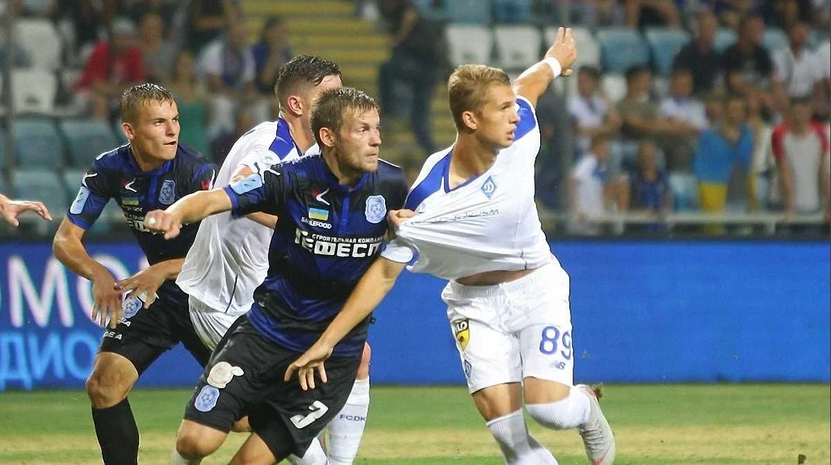 Супряга у матчі з Чорноморцем / фото ФК Динамо