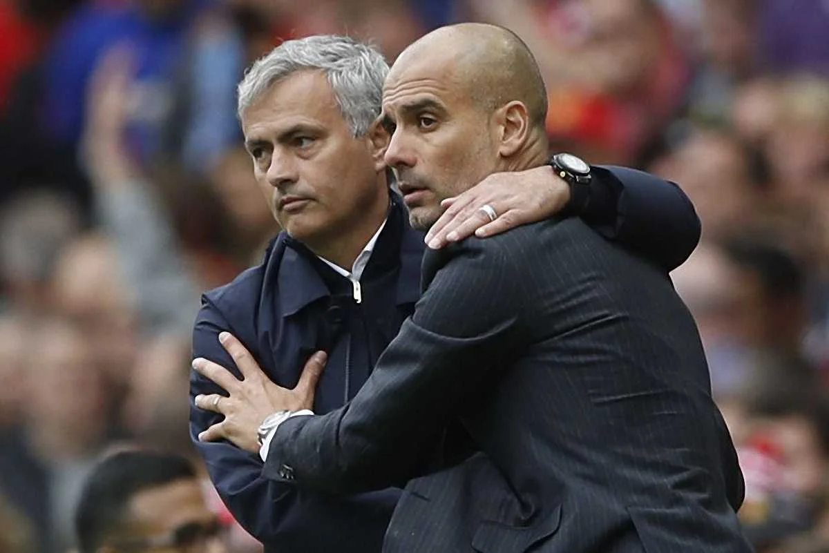 Жозе Моурінью та Хосеп Гвардіола
