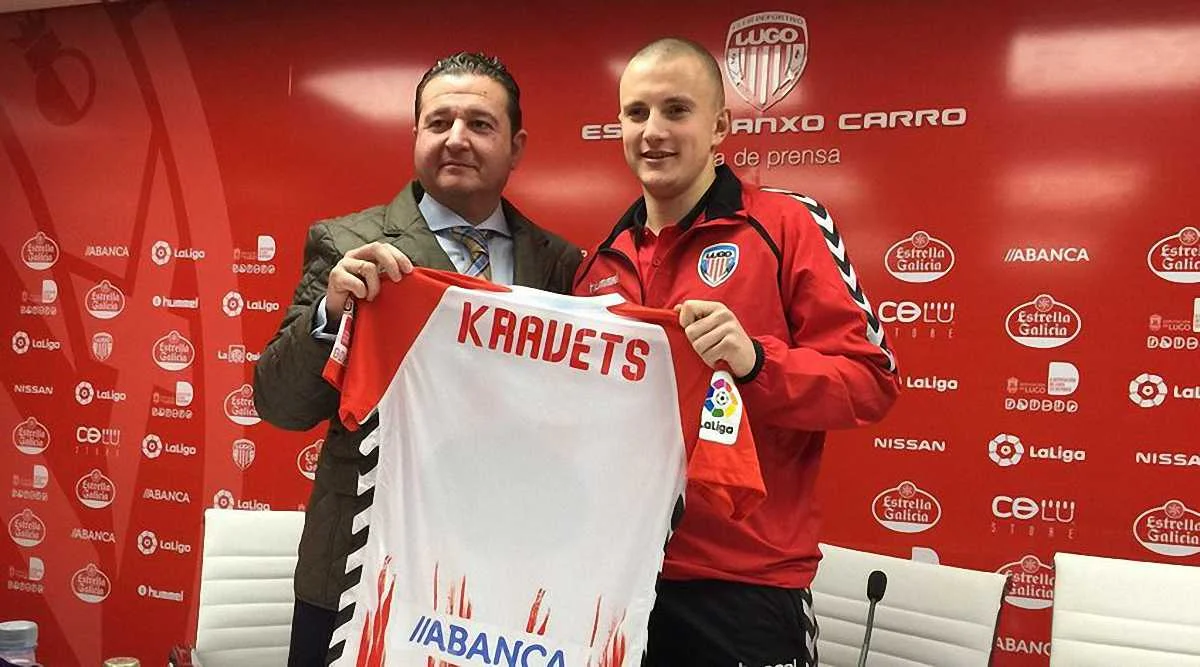 Василий Кравец (справа) / Фото ФК Луго