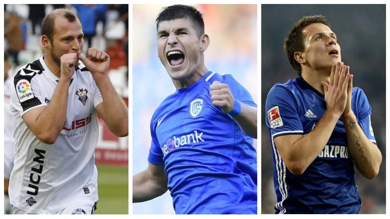 Роман Зозуля, Руслан Маліновський, Євген Коноплянка