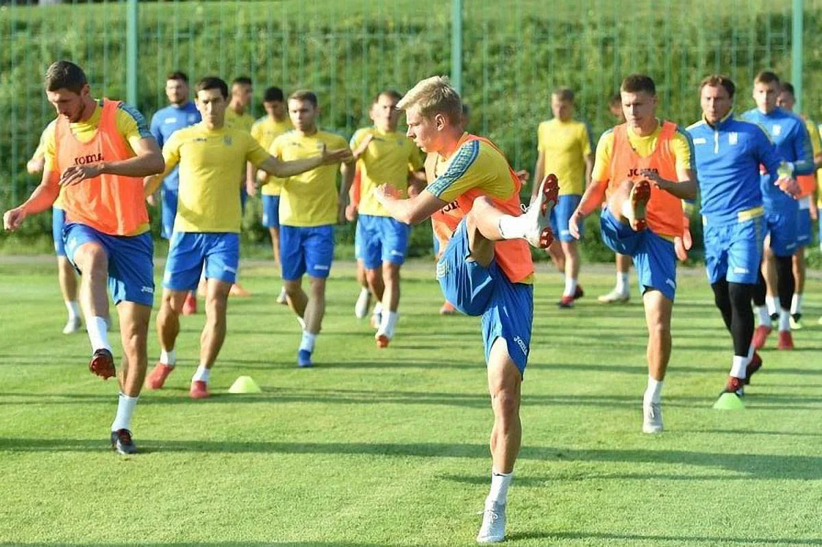 Тренировка сборной Украины / ФФУ