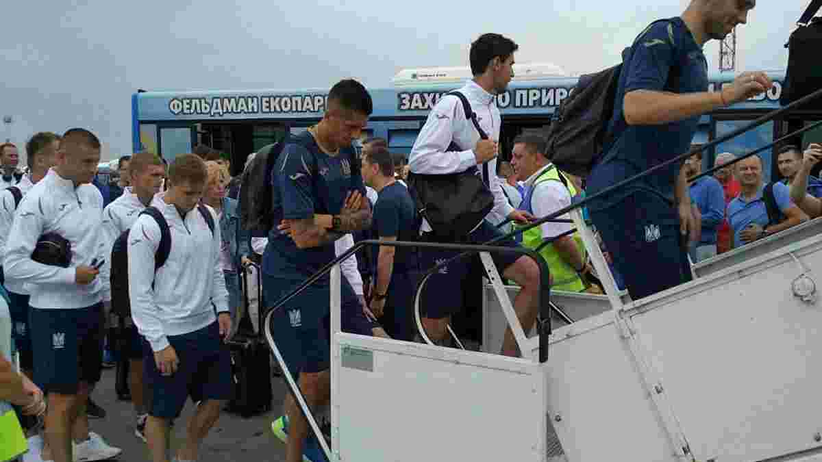 Збірна України вирушила до Чехії на матч Ліги націй