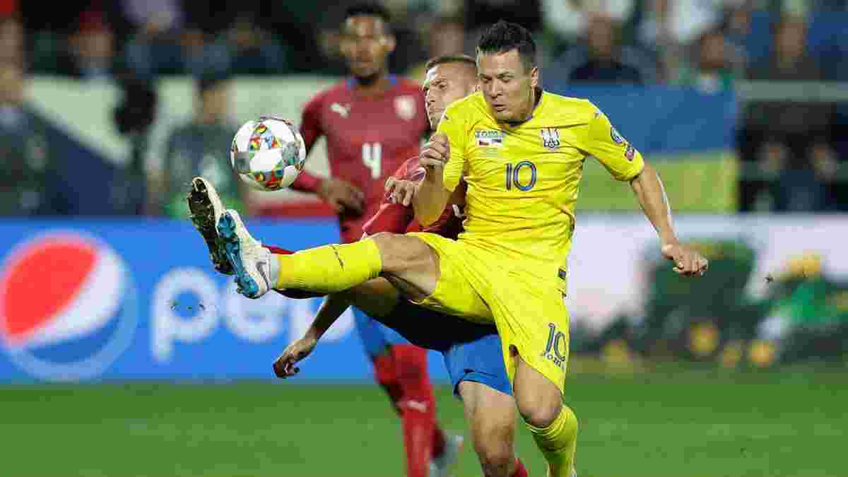 Чехия – Украина –1:2 – видео голов и обзор матча
