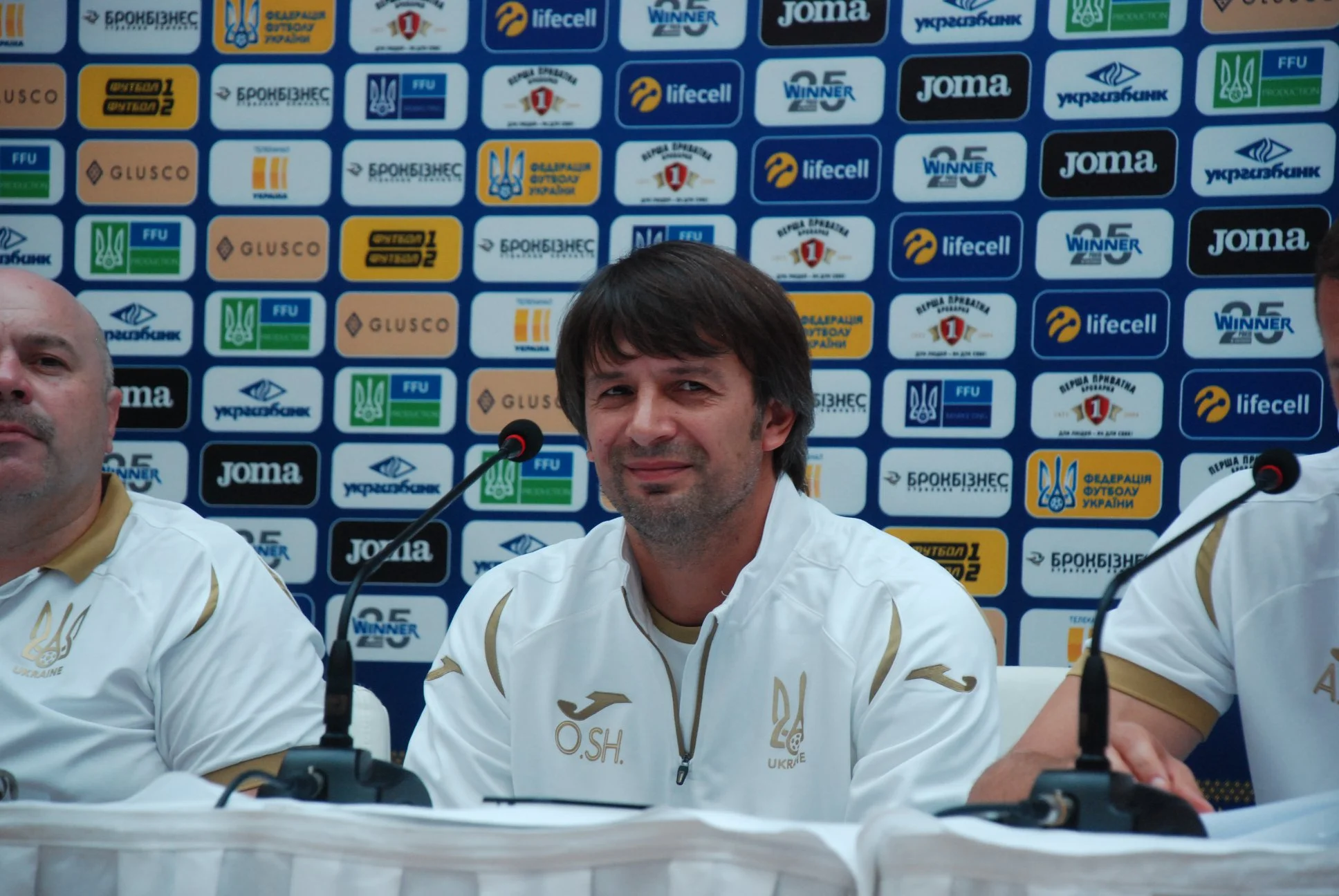 Александр Шовковский в тренерском штабе сборной Украины