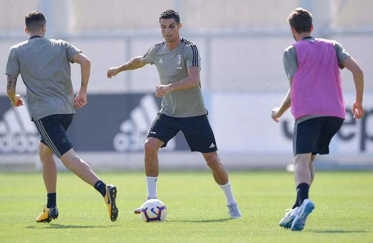 Кріштіану Роналду з синцем під оком / ФК Ювентус