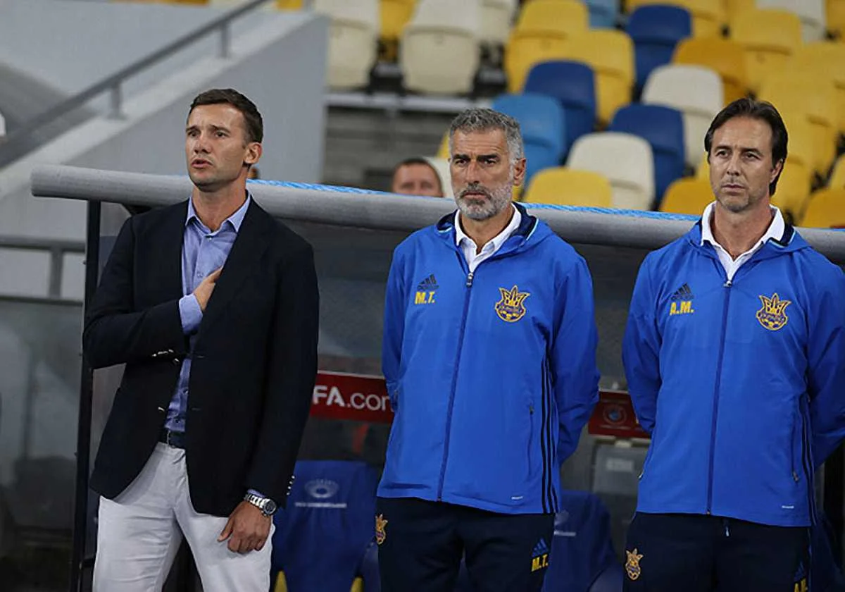 Шевченко разом з Тасотті і Малдерою