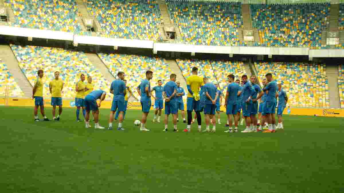 Впервые с февраля 2009-го года ни один игрок Динамо не попал в стартовый состав сборной Украины
