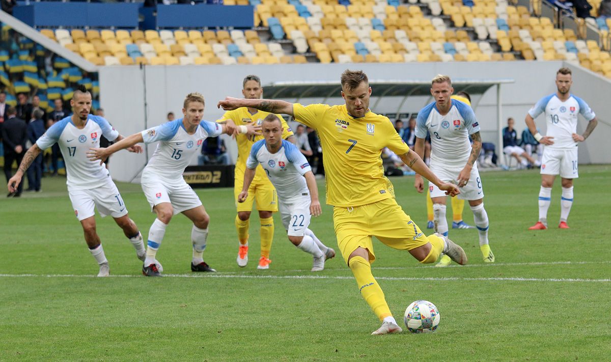 Украина – Словакия – 1:0 – видео гола и обзор матча / фото А. Попова