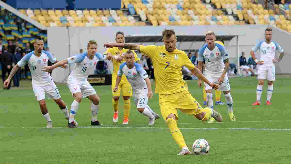Украина – Словакия – 1:0 – видео гола и обзор матча