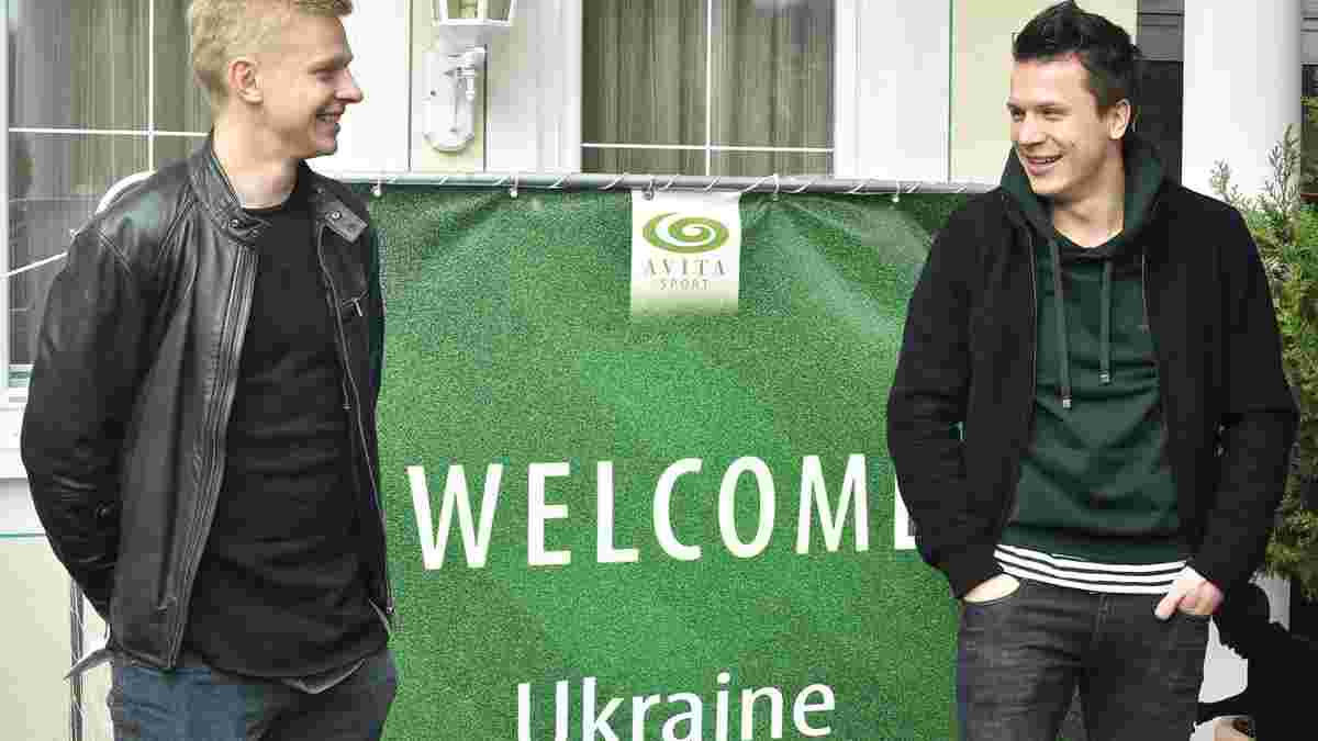 Коноплянка і Зінченко започаткували фартовий ритуал перед матчами збірної України