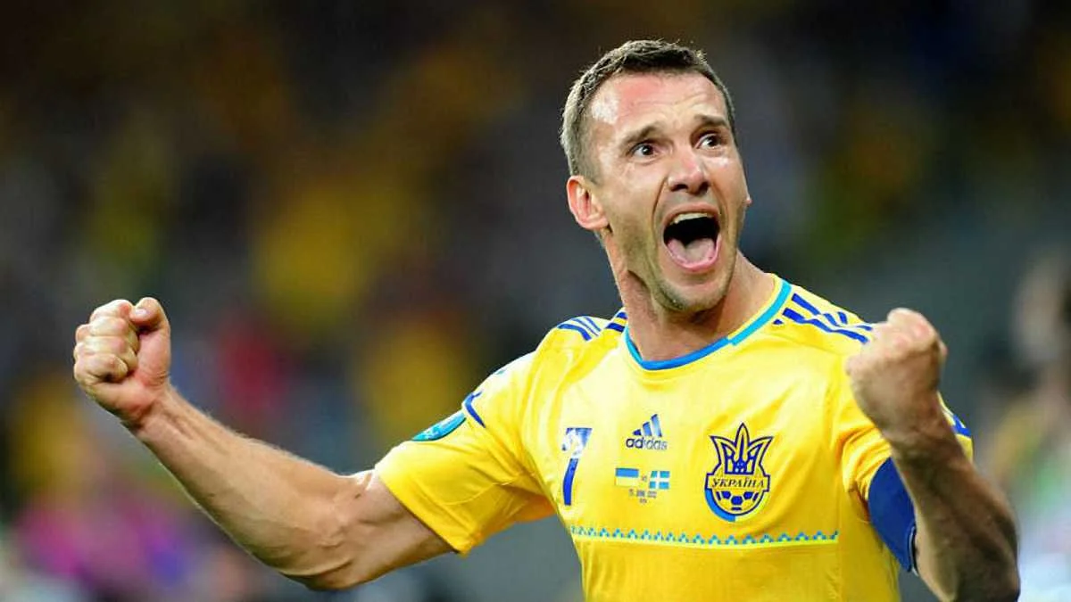 Шевченко на Евро-2012 / фото из соцсетей