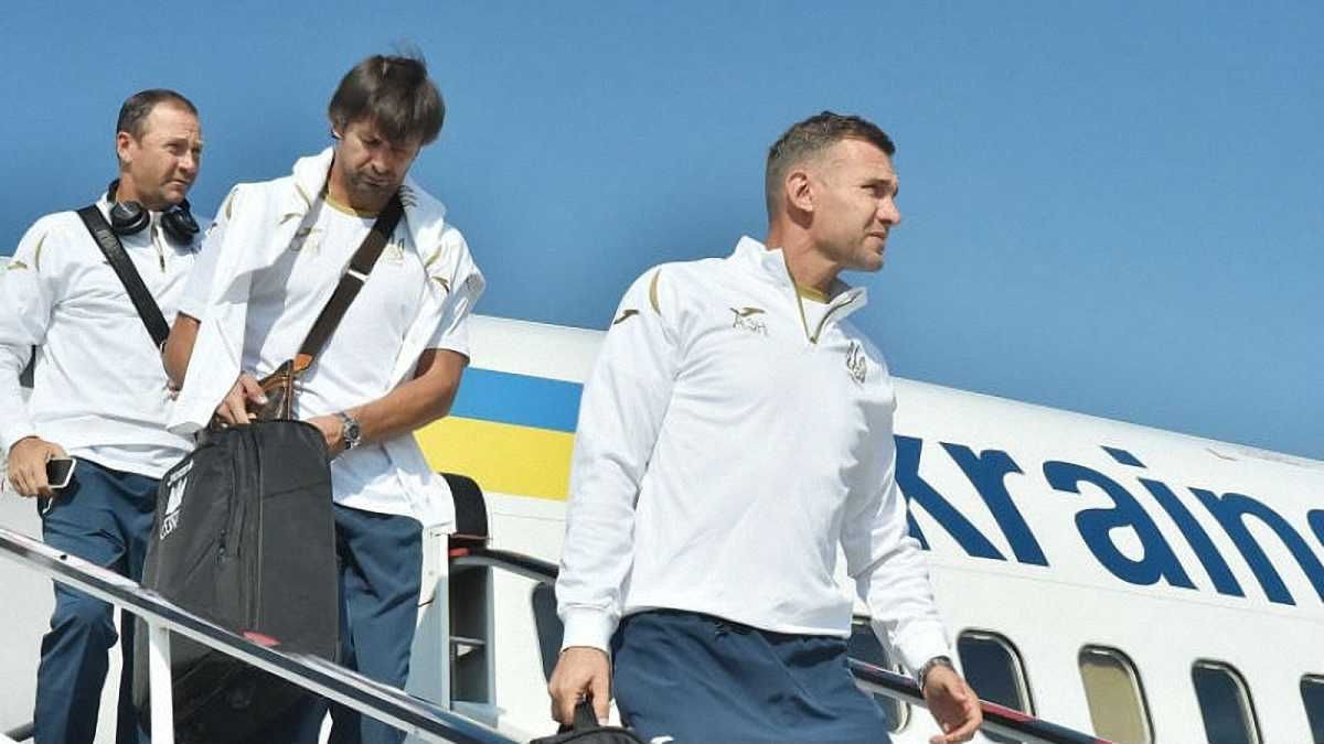 Збірна України прибула до Львова / фото: ФФУ
