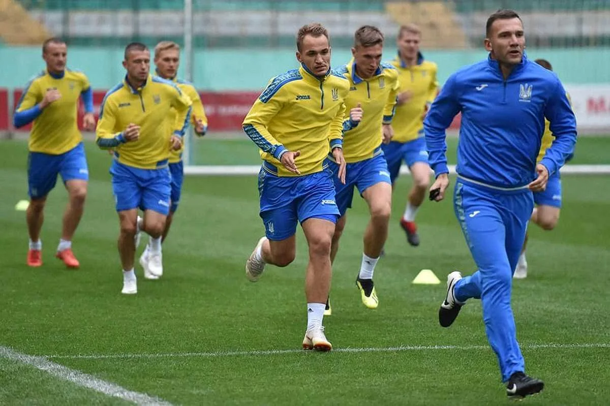Тренировка сборной Украины / Фото ФФУ