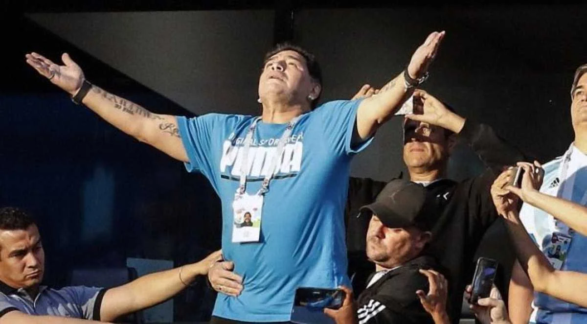 Дієго Марадона / соцмережі