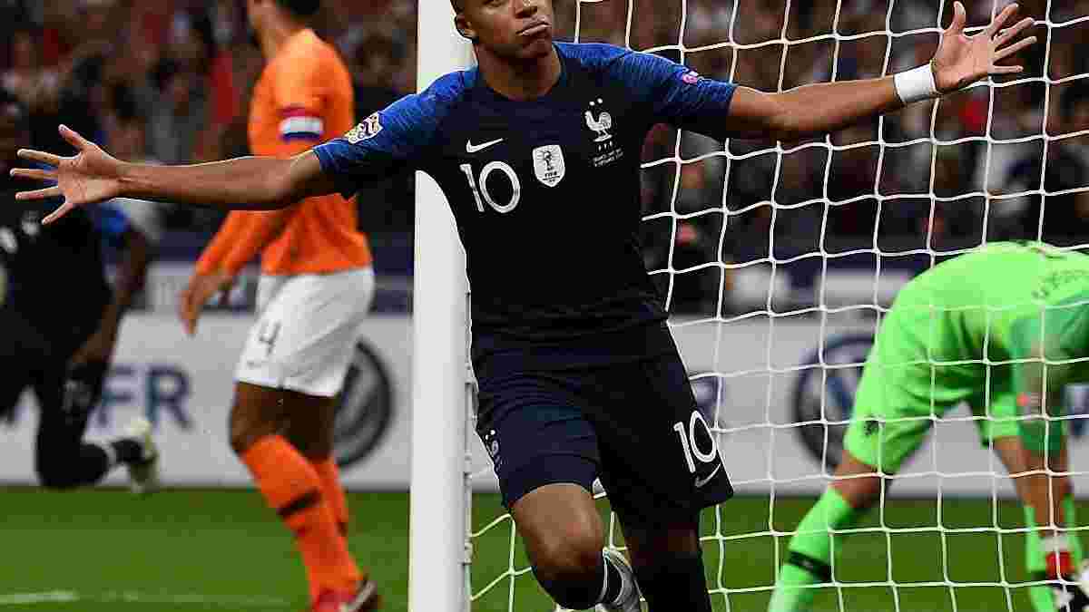 Ліга націй: Франція вдома перемогла Нідерланди
