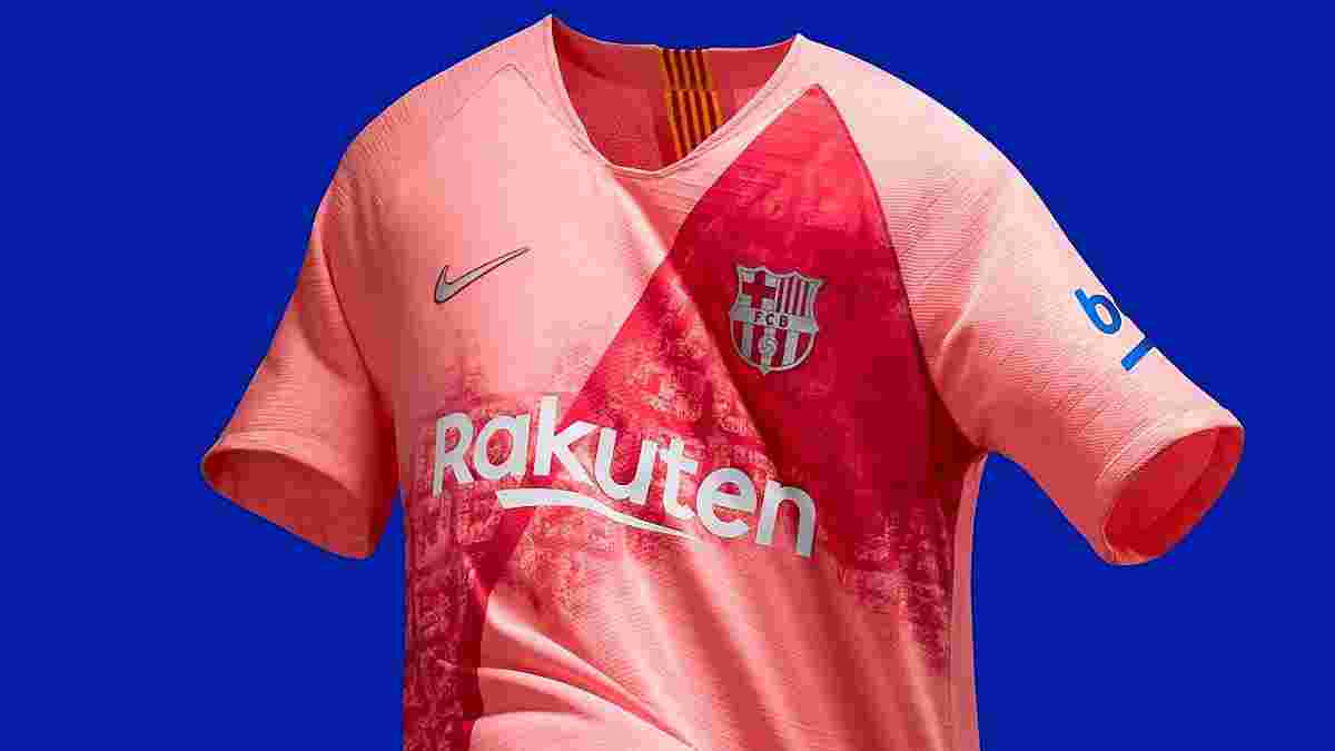 Барселона представила оригинальный третий комплект формы на сезон 2018/19