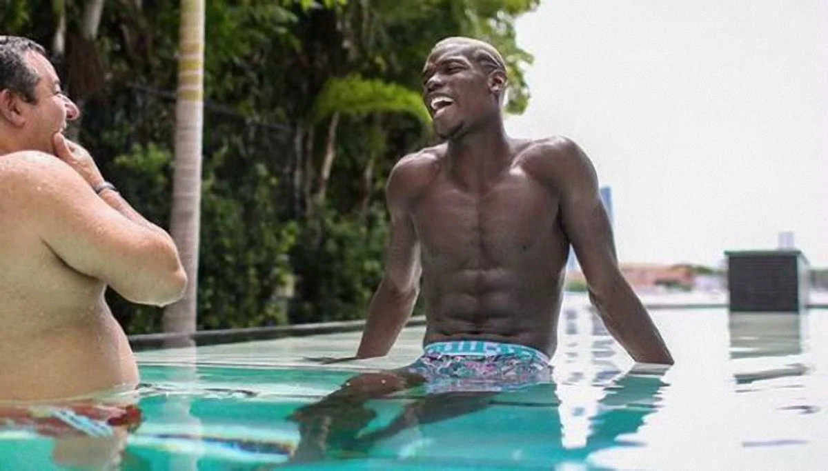 Міно Райола та Поль Погба / Фото з соцмереж