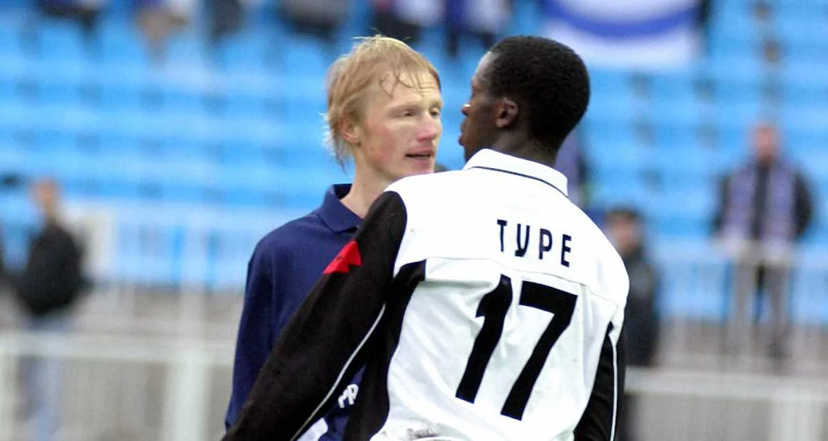 Яя Туре и Андрей Гусин / соцсети