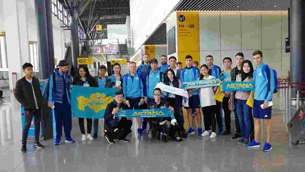 Астана вылетела в Киев на матч против Динамо
