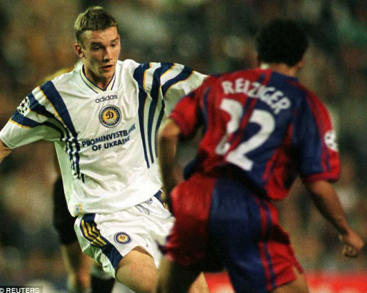 Андрій Шевченко проти Барселони / Reuters