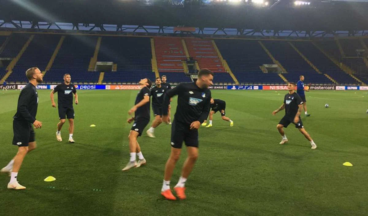 Тренування Хоффенхайма на ОСК Металіст / Футбол 24