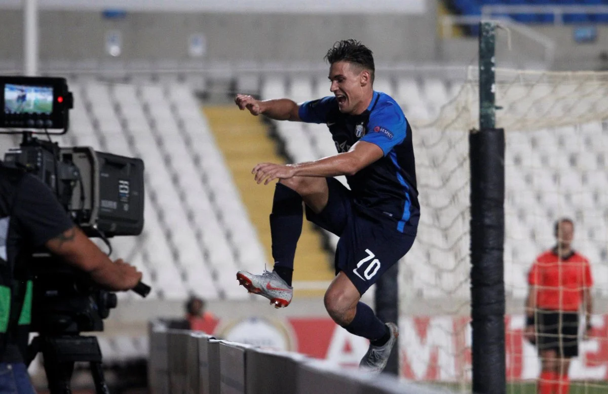 Беньямін Кололлі за секунди до конфузу / Twitter