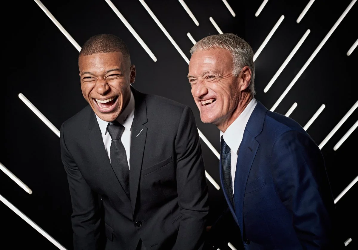 Кіліан Мбаппе та Дідьє Дешам / ФІФА