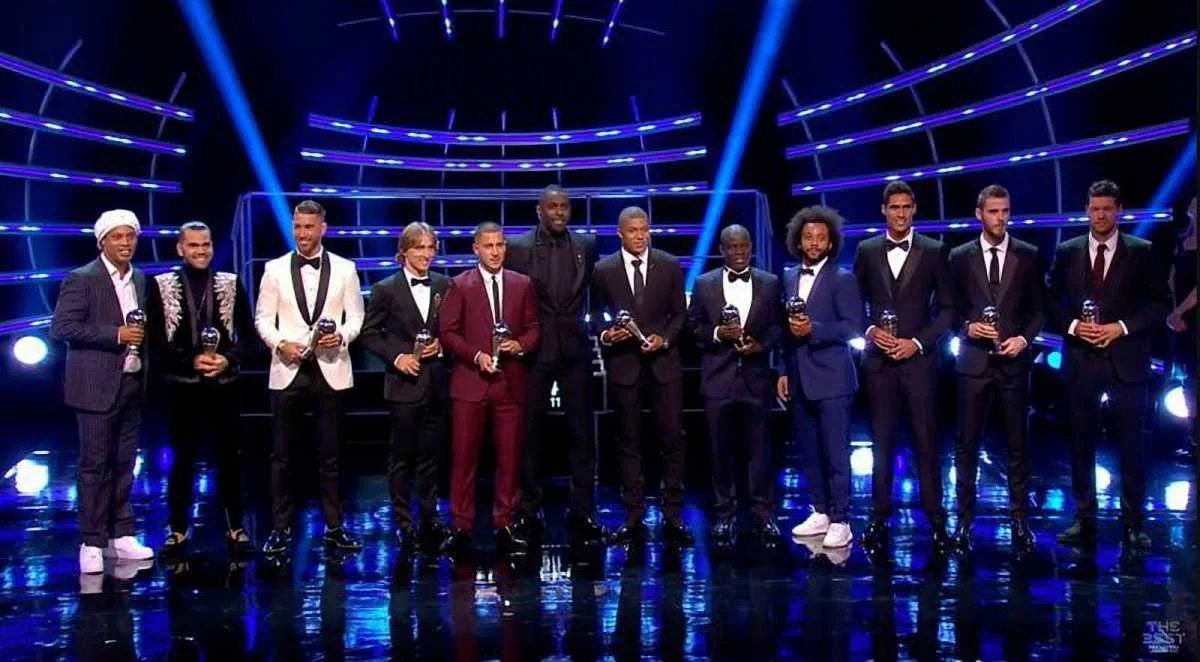 Символическая сборная мира 2017/18 от ФИФА и FIFPro