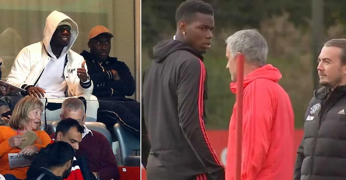 Погба і Моурінью / Squawka