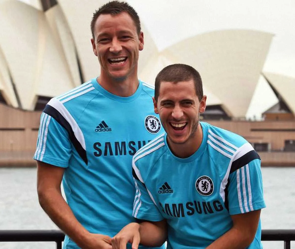 Джон Террі та Еден Азар / фото із соцмереж