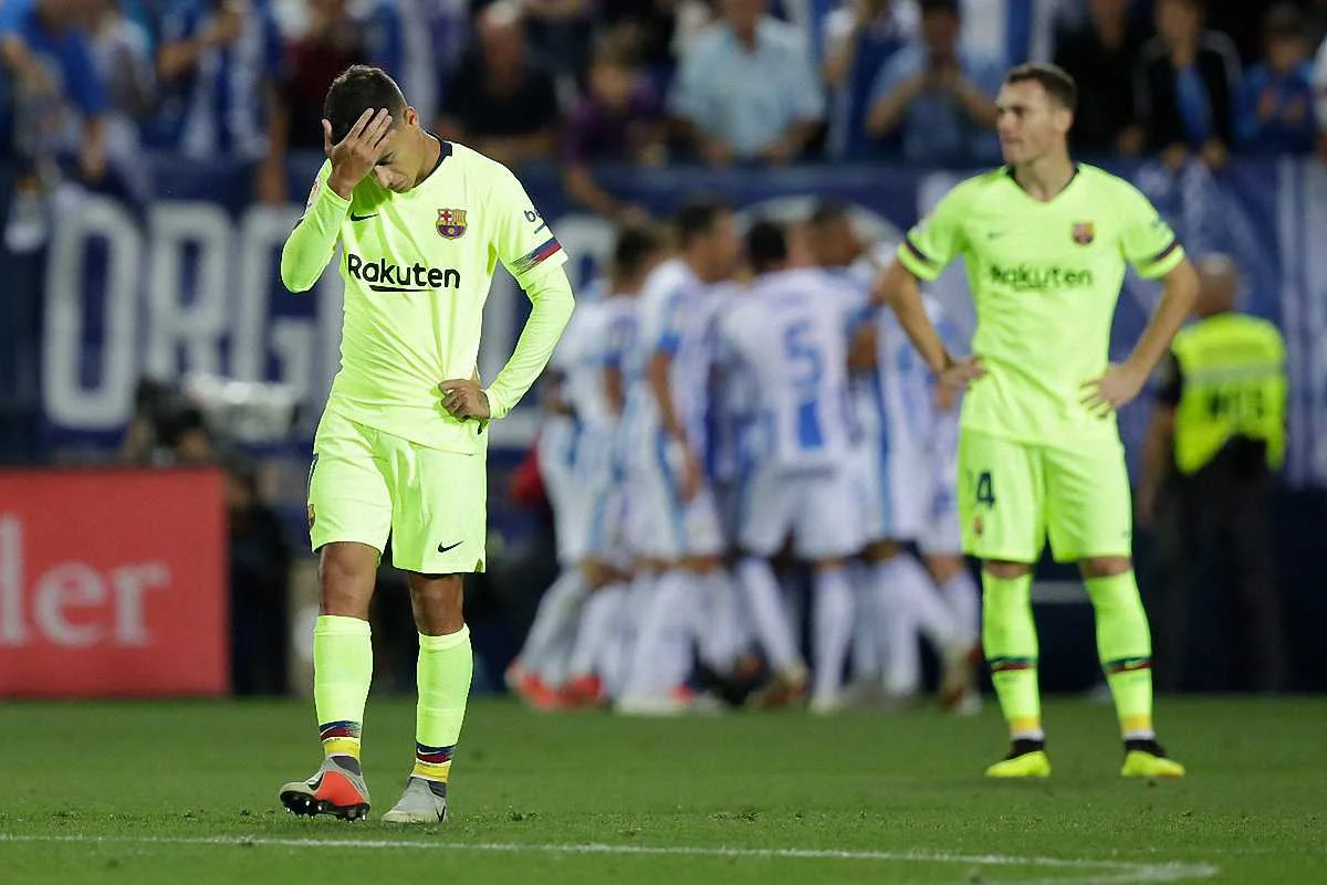 Барселона снова сконфузилась