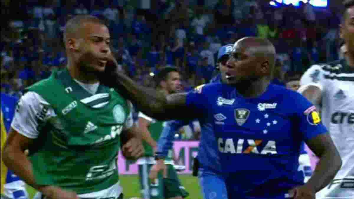 Футболісти Палмейраса і Крузейро влаштували бійку після матчу Кубка Бразилії 