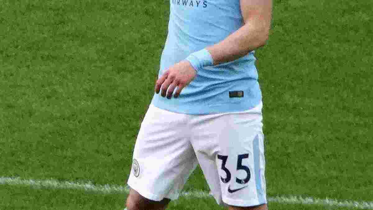 Зинченко впервые в сезоне 2018/19 попал в стартовый состав Манчестер Сити в АПЛ