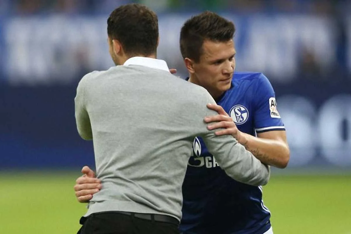 Доменико Тедеско и Евгений Коноплянка / Фото ФК Шальке