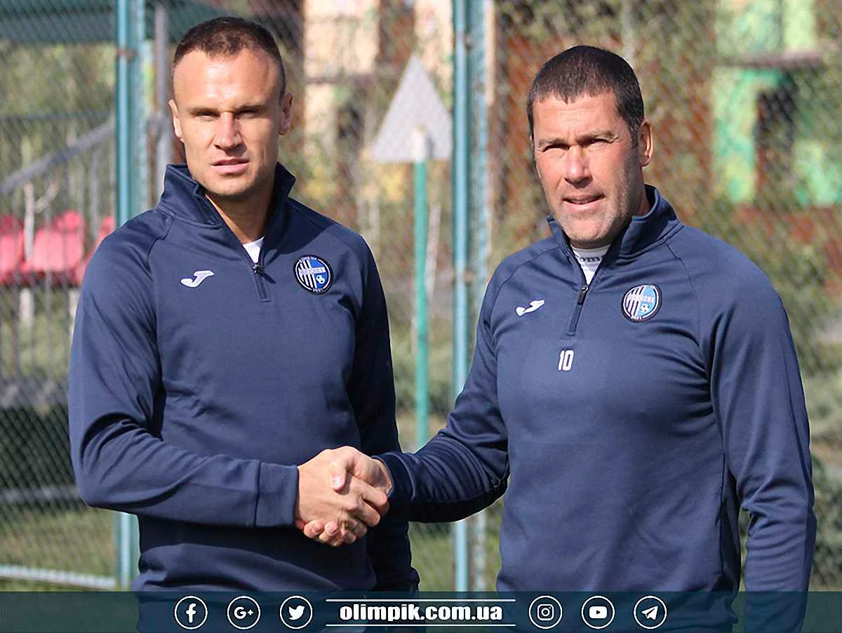 Вячеслав Шевчук и Владислав Гельзин / ФК Олимпик