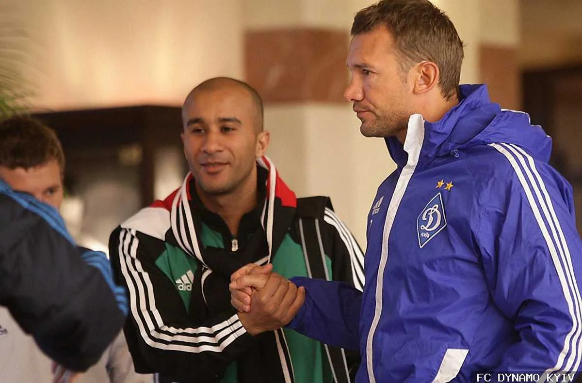 Бадр Эль-Каддури и Андрей Шевченко / Фото ФК Динамо