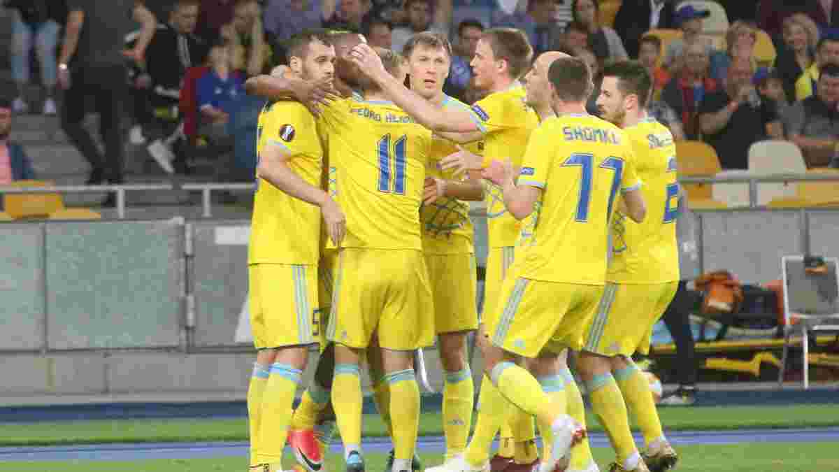 Астана вдома впевнено перемогла Ренн – Динамо опустилось на 3 місце в групі
