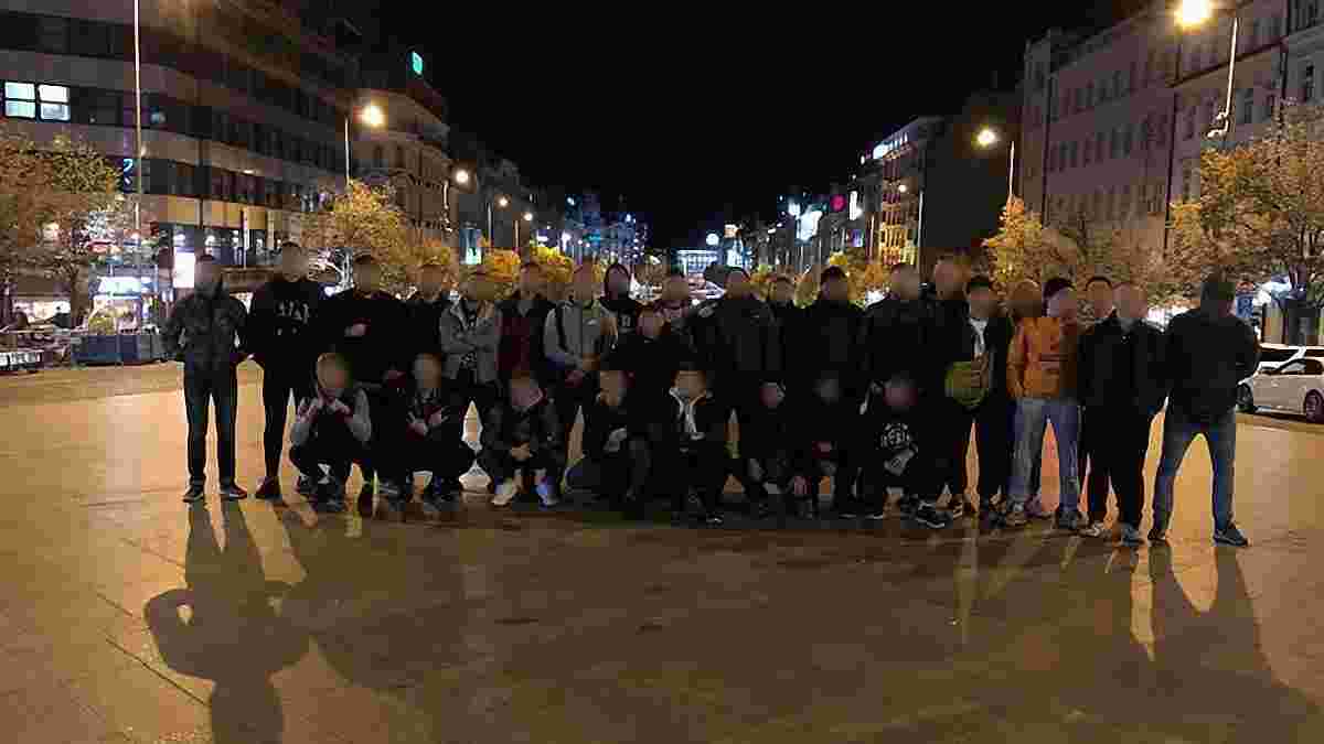 Яблонец – Динамо: Фанаты киевлян устроили массовую драку в Чехии